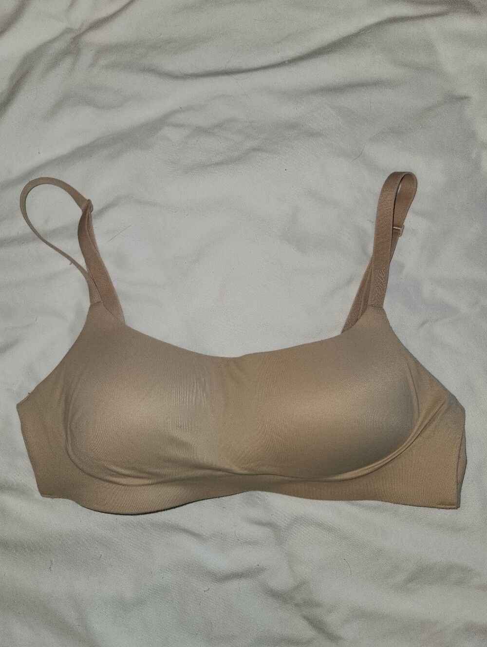 aerie Nude Smoothez Seamless Wireless Bra